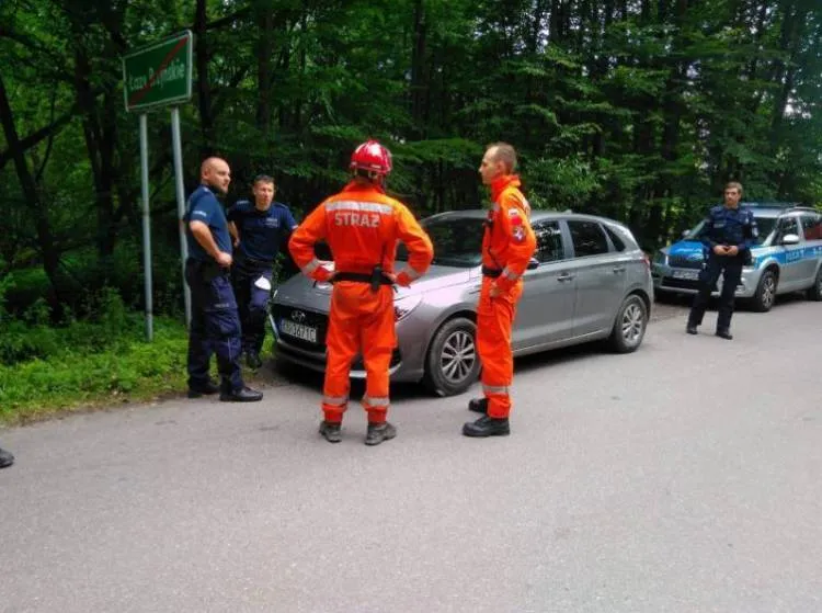 Służby ratunkowe poszukują zaginionego mieszkańca Łącka