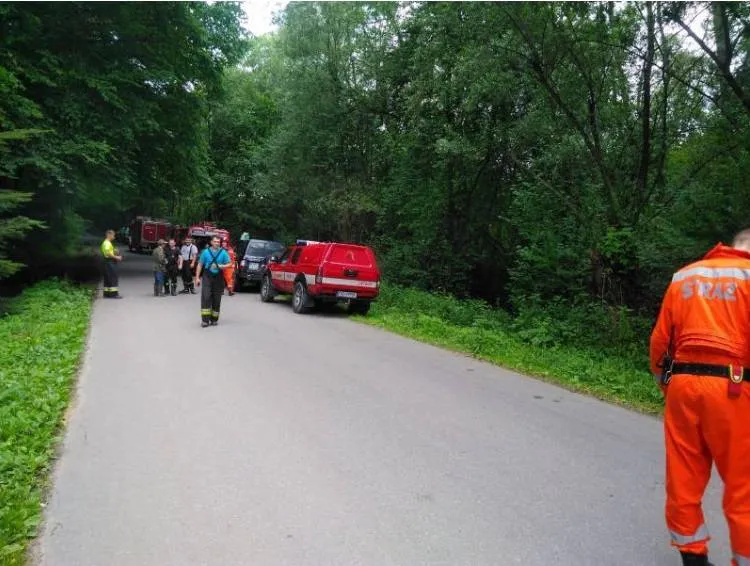 Służby ratunkowe poszukują zaginionego mieszkańca Łącka