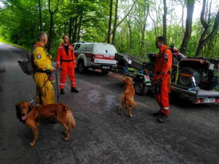 Służby ratunkowe poszukują zaginionego mieszkańca Łącka