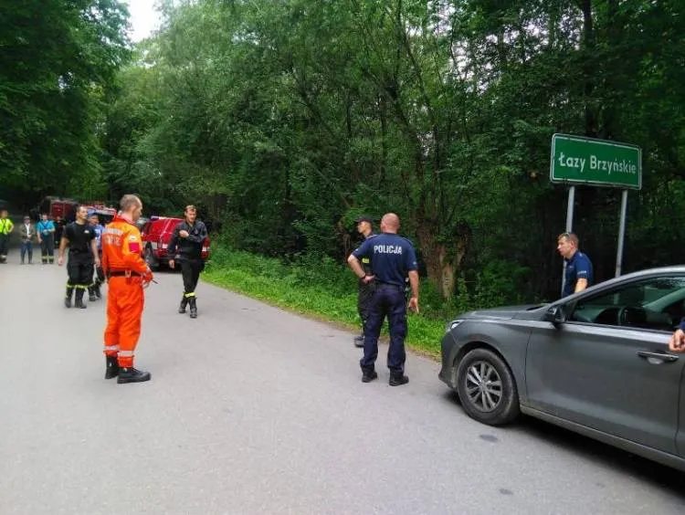 Służby ratunkowe poszukują zaginionego mieszkańca Łącka