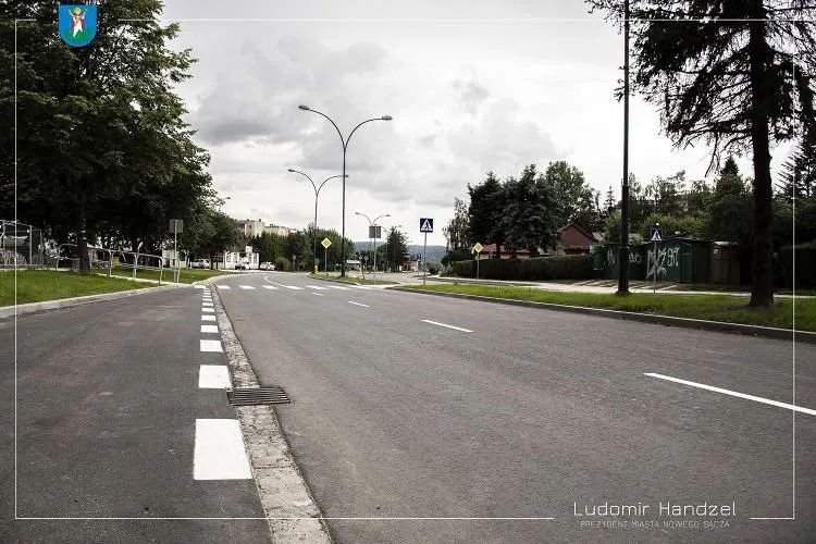 Zakończył się remont Aleji Sucharskiego Nowy Sącz