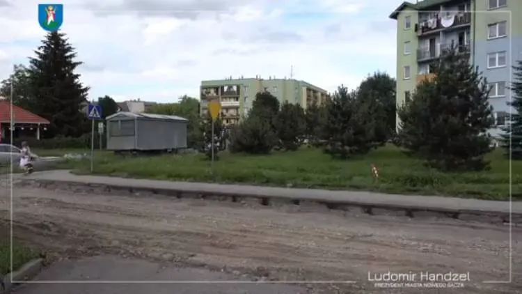 Rozpoczęła się przebudowa ul. Broniewskiego Nowy Sącz