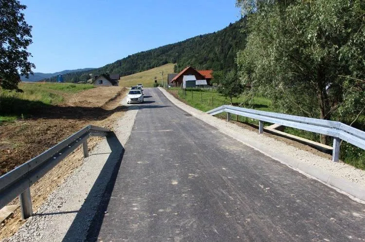 Piwniczna-Zdrój. Zakończono przebudowę drogi w Zubrzyku i Młodowie