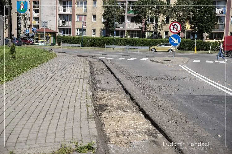 Nowy Sącz. Rozpoczął się remont ulicy Wiśniowieckiego