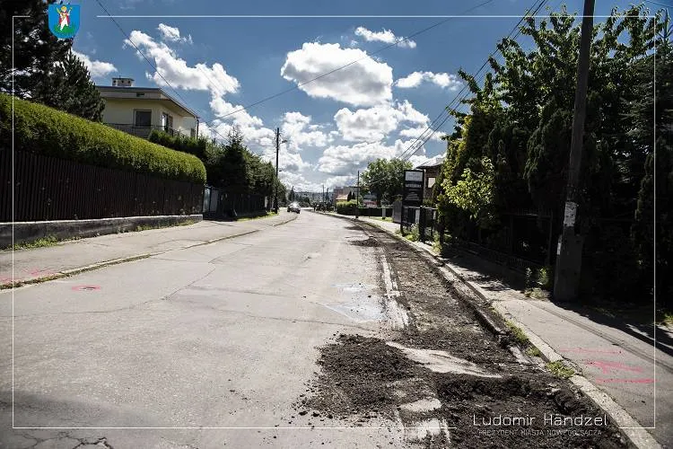 Nowy Sącz. Rozpoczął się remont ulicy Wiśniowieckiego