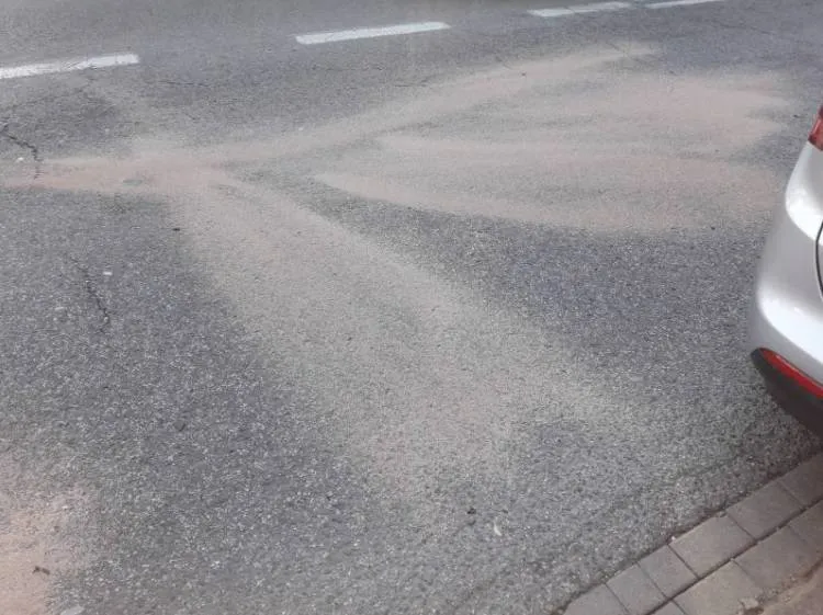 Zderzenie samochodu osobowego z motocyklem na ul. Nawojowskiej Nowy Sącz