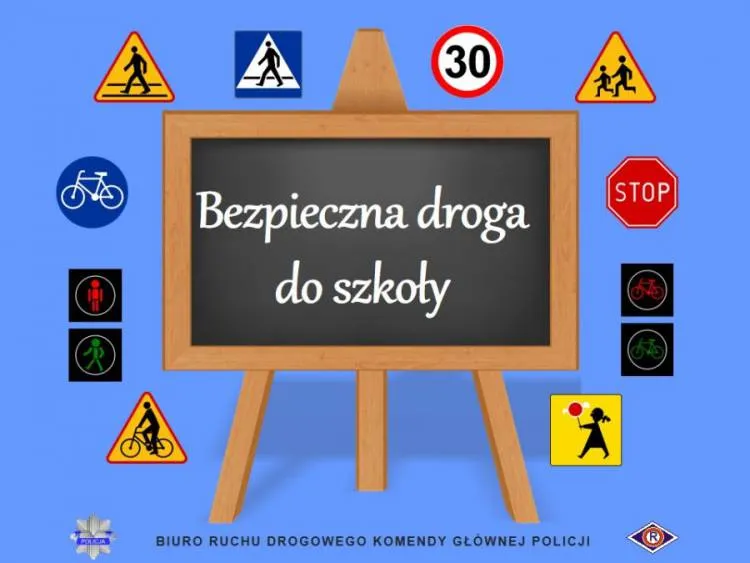Policyjna akcja „Bezpieczna droga do szkoły” na sądeckich drogach