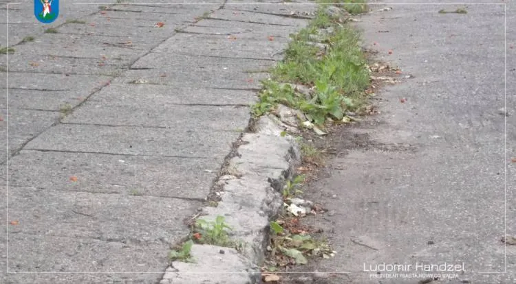 Rozpoczyna się remont chodnika na ul. Szkolnej Nowy Sącz