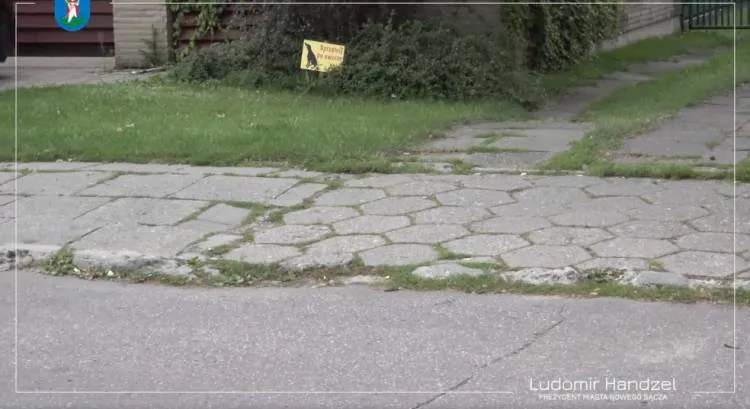 Rozpoczyna się remont chodnika na ul. Szkolnej Nowy Sącz