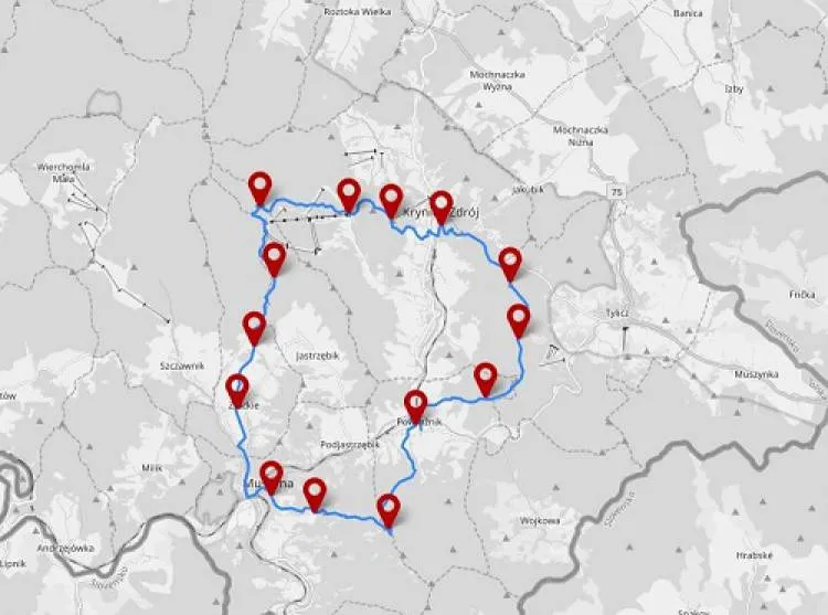  trasa Ekstremalnej Drogi Krzyżowej