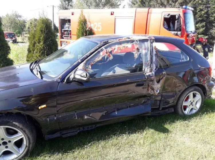 Pożar drewnianej wiaty i blaszanego garażu na ul. Mała Poręba Nowy Sącz