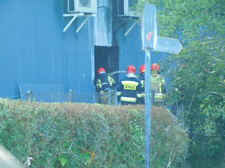 Z ostatniej chwili: Pożar sklepu elektronicznego na ul. Węgierskiej