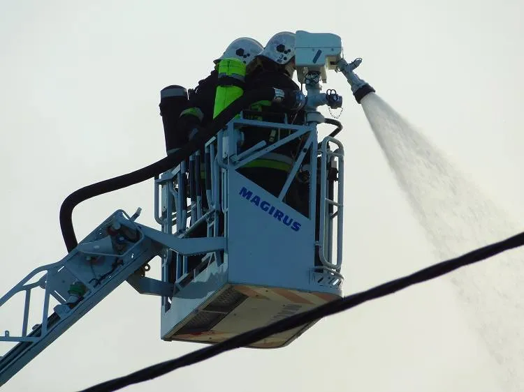 Z ostatniej chwili: Pożar sklepu elektronicznego na ul. Węgierskiej