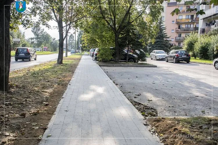 Zakończyły się prace przy budowie chodnika przy ul. Stramki oraz na ul. Kosynierów