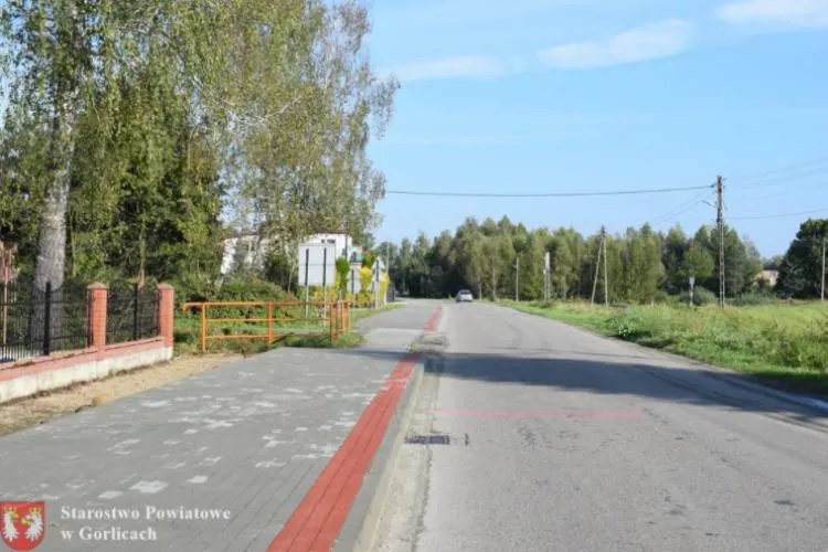 W Libuszy oddano do użytku jeden z etapów powstającej trasy pieszo-rowerowej