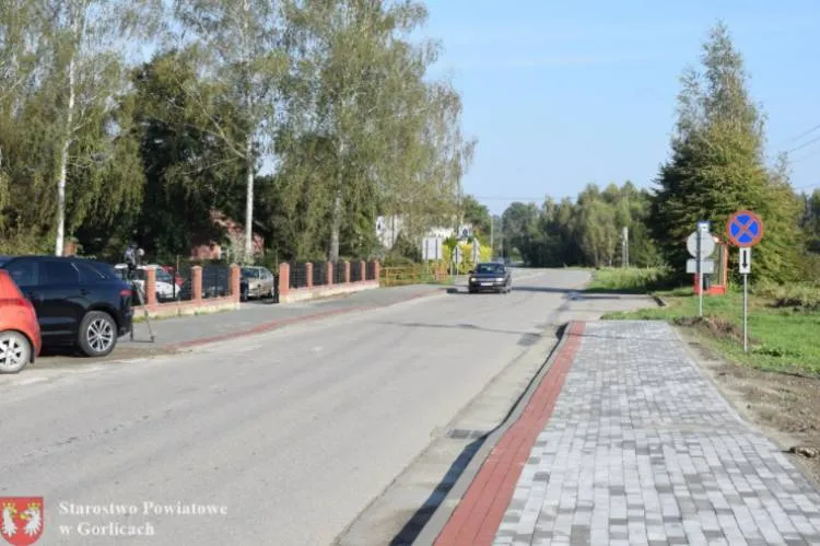 W Libuszy oddano do użytku jeden z etapów powstającej trasy pieszo-rowerowej