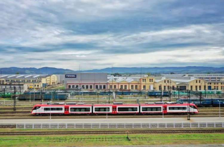 28 września z Newagu do Żmigrodu wyjechał Impuls 2 dla Kolei Wielkopolskich