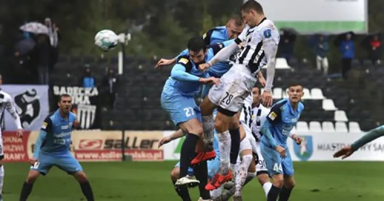 Porażka Sandecji w meczu ze Stomilem Olsztyn Nowy Sącz