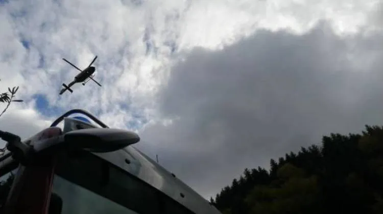 Wypadek quada w Wierchomli Małej. Na miejsce wezwano śmigłowiec LPR