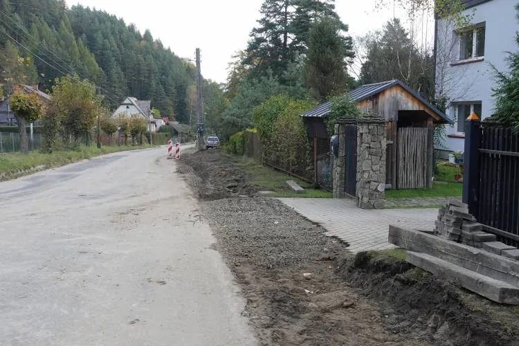 Piwniczna-Zdrój: Trwają prace drogowe na ul. Szczawnickiej