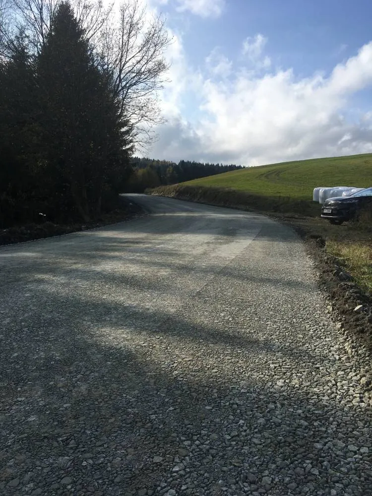 Mochnaczka Wyżna: Remont drogi w kierunku "Cichego Kącika" zbliża się ku końcowi