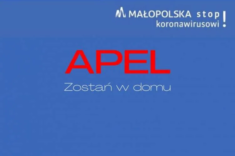 Marszałek Witold Kozłowski apeluje do mieszkańców Małopolski