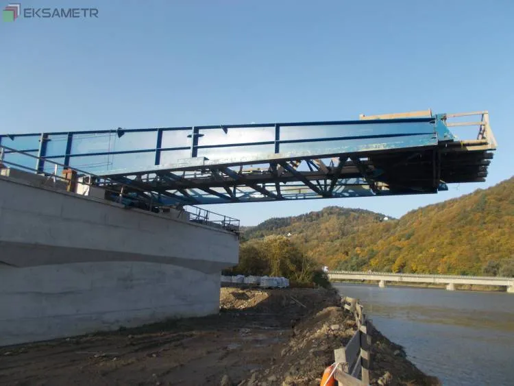 Zaawansowanie prac przy budowie mostu w Kurowie wynosi 45 %