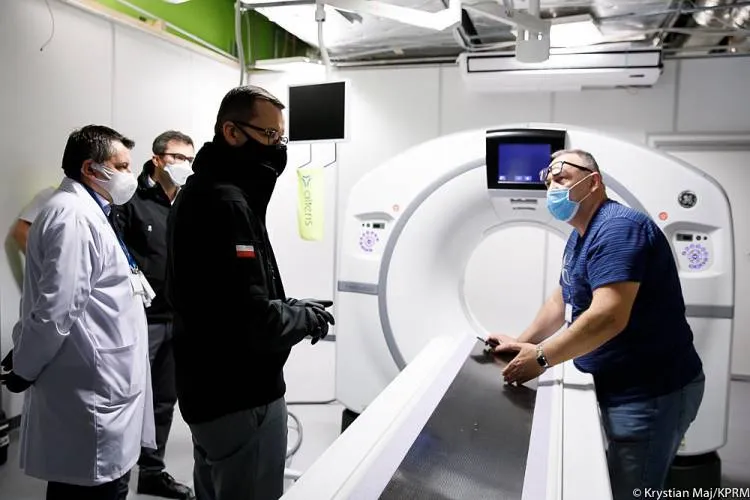 Rusza szpital tymczasowy na PGE Stadionie Narodowym w Warszawie