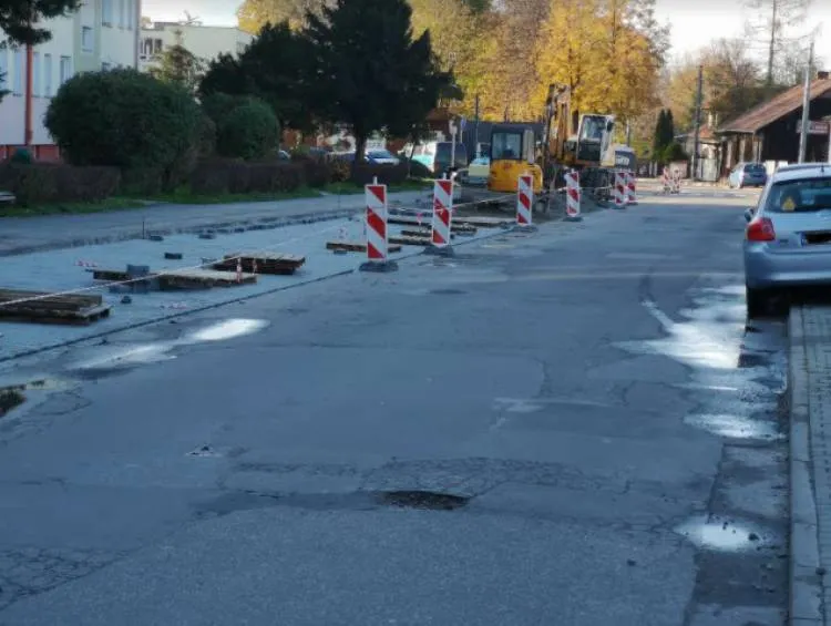 Trwa kompleksowy remont ulicy Klasztornej
