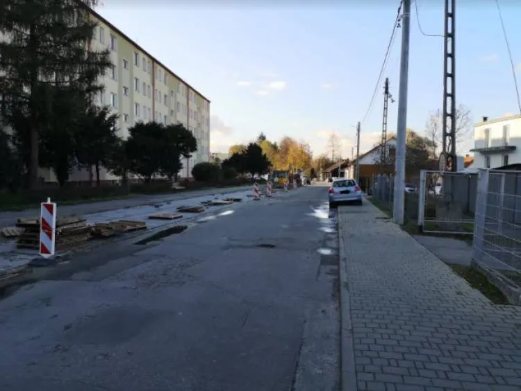 Trwa kompleksowy remont ulicy Klasztornej