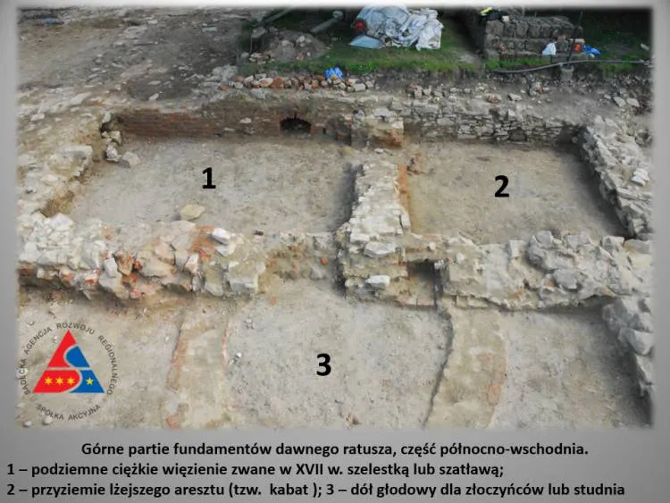 Prezentacja z badań archeologicznych ruin Starego Ratusza Nowy Sącz