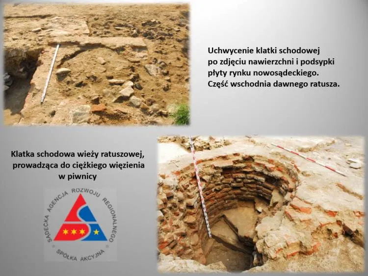 Prezentacja z badań archeologicznych ruin Starego Ratusza Nowy Sącz