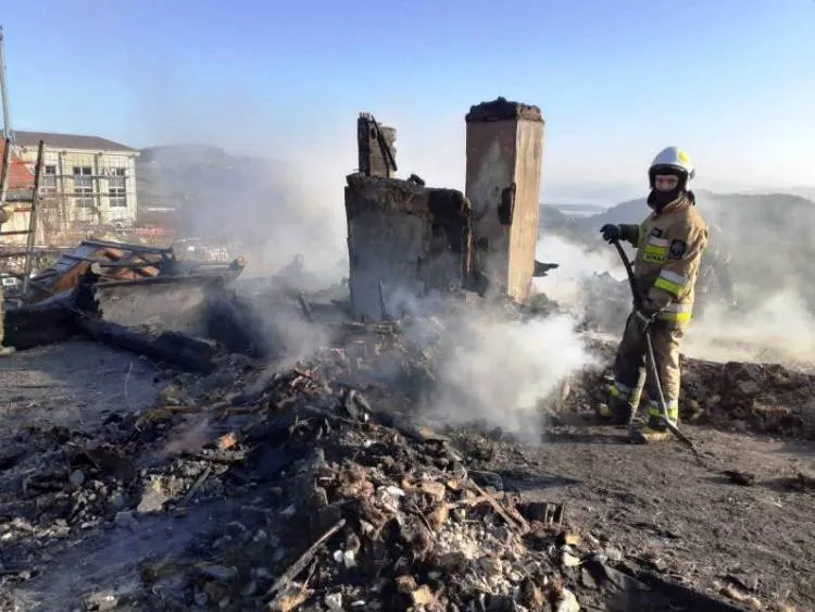Skrzętla Rojówka: Pożar poddasza budynku mieszkalnego