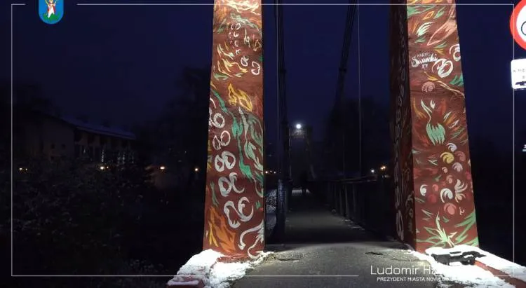 Kładka dla pieszych nad Kamienicą ponownie otwarta Nowy Sącz