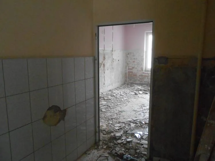 Rozpoczął się remont Oddziału Pulmonologicznego Nowy Sącz