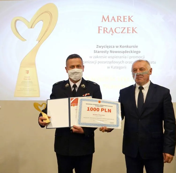 Starosta nagrodził najlepszych wolontariuszy i organizacje pozarządowe