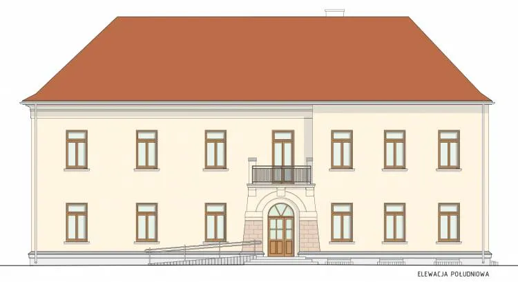 Trwa remont budynku po dawnej Szkole Rolniczej w Podegrodziu. Będzie się tam mieściła Placówka Dziennej Opieki i Aktywizacji dla Osób Starszych