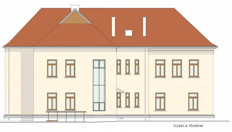 Trwa remont budynku po dawnej Szkole Rolniczej w Podegrodziu. Będzie się tam mieściła Placówka Dziennej Opieki i Aktywizacji dla Osób Starszych