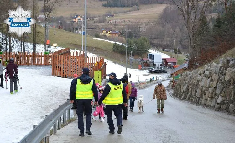 W sobotę na stokach narciarskich pojawiły się policyjne patrole