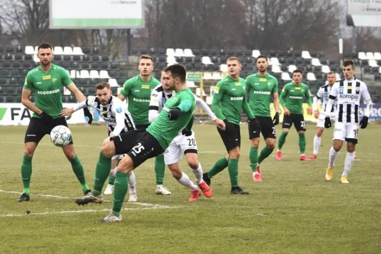 Sandecja remisuje z Górnikiem Łączna w ostatnim spotkaniu rundy jesiennej
