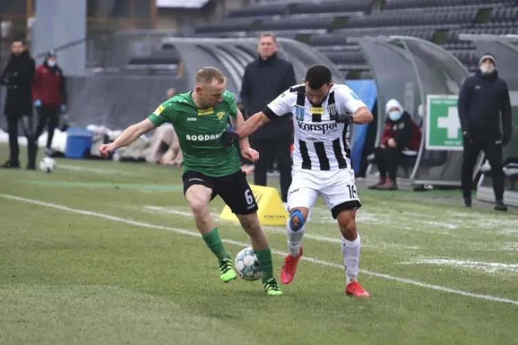 Sandecja remisuje z Górnikiem Łączna w ostatnim spotkaniu rundy jesiennej