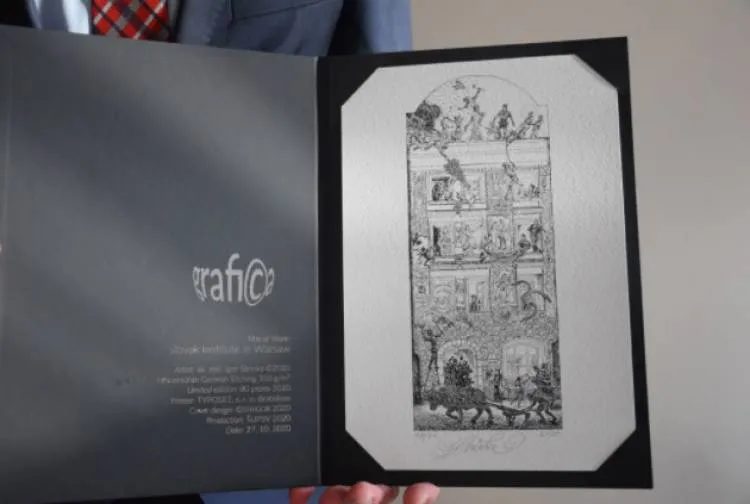 Dyrektor Instytutu Słowackiego w Warszawie Adrián Kromka odwiedził Stary Sącz 