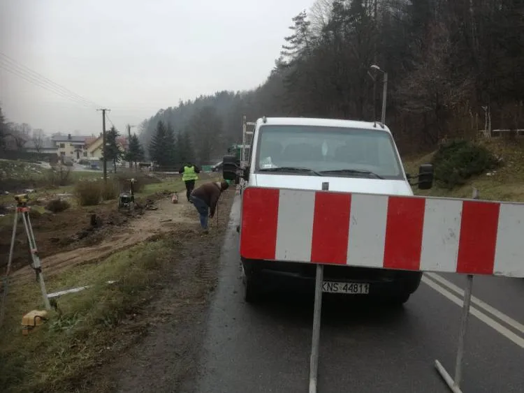 Przy ul. Barskiej powstaje nowy przystanek autobusowy Nowy Sącz