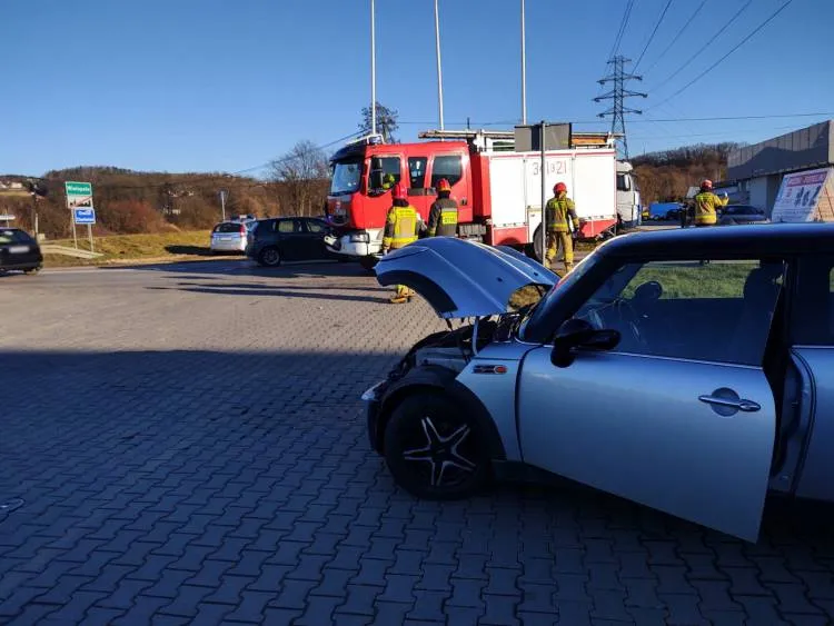 Kraksa na ul. Tarnowskiej Nowy Sącz