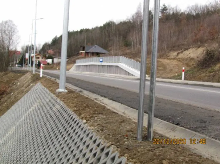 Przebudowa drogi wojewódzkiej nr 975 Dąbrowa – Dabrowa Tarnowska w mijającym roku nabrała tempa