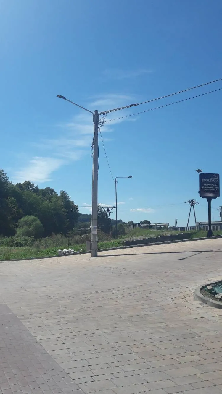 W centrum Kamionki Wielkiej została zmodernizowana sieć oświetlenia drogowego