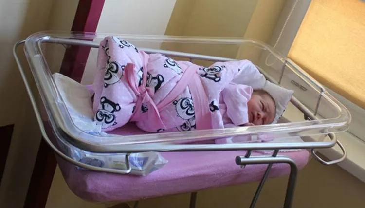 Pierwsze dziecko urodzone w 2021 roku w limanowskim szpitalu to dziewczynka (Rita)