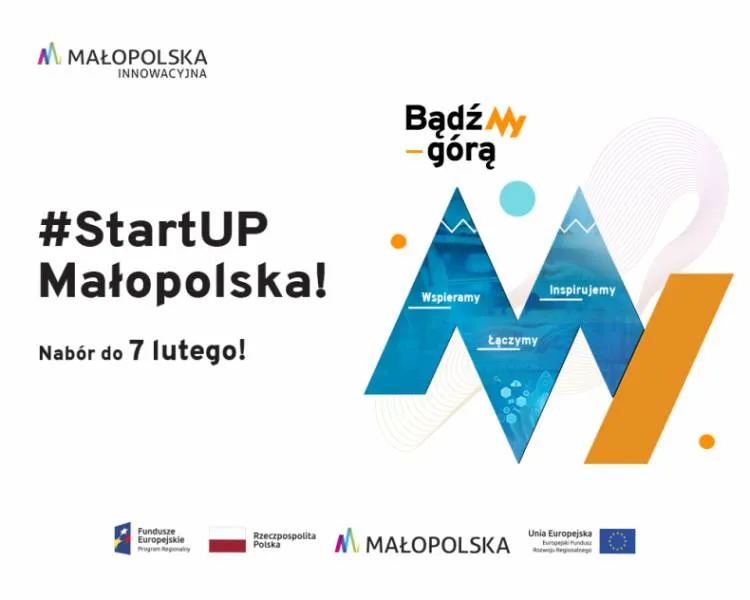 Trwa nabór do kolejnej edycji programu #StartUP Małopolska