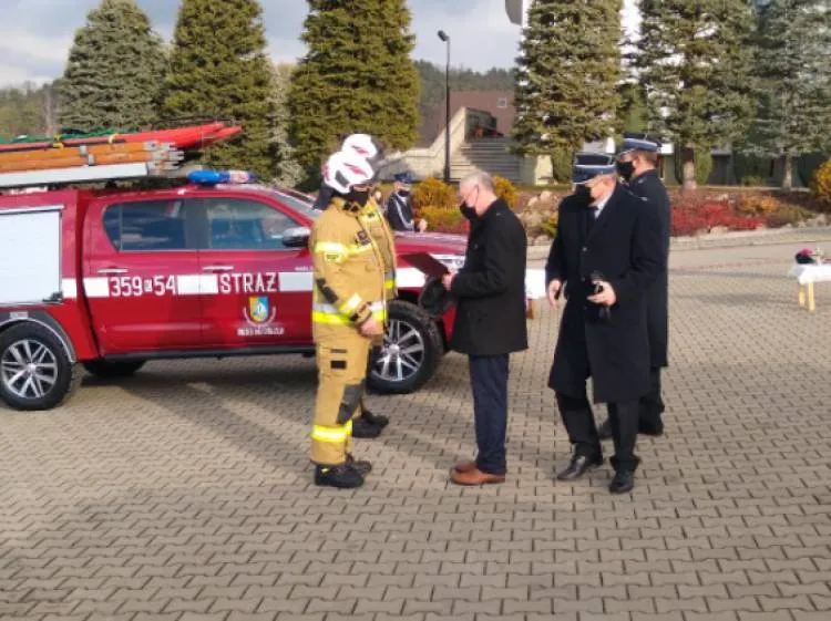 OSP Gródek nad Dunajcem ma nowy samochód ratowniczo-gaśniczy