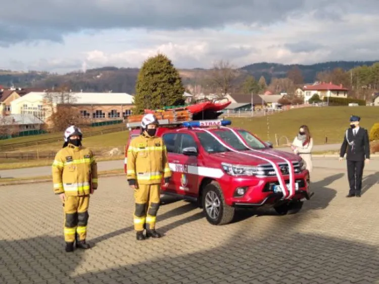 OSP Gródek nad Dunajcem ma nowy samochód ratowniczo-gaśniczy